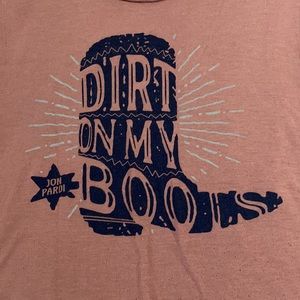 Jon Pardi “Dirt on my Boots” Tank Top